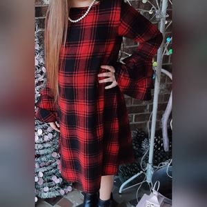 ATUN plaid dress